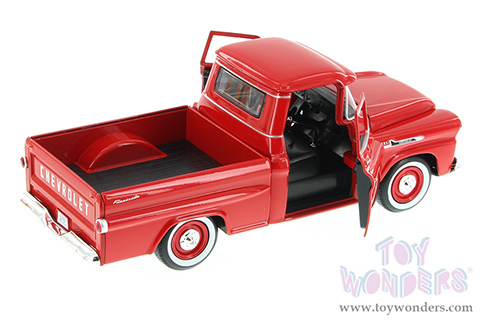 Showcasts® Collectibles - Chevy® Apache™ Fleetside Pickup Truck (1958, 1/24 scale diecast model car, Red) 71311R MAP: $22.99