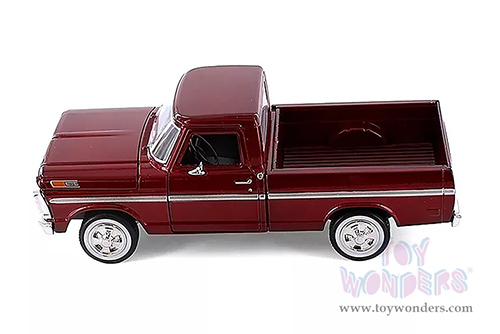 Showcasts® Collectibles - Ford F-100 Pickup (1969, 1/24 scale diecast model car, Burgundy) 71315BG MAP: $22.99