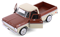 Showcasts® Collectibles - Ford F-100 Pickup Truck (1969, 1/24 scale diecast model car, Asstd.) 71315D MAP: $19.99