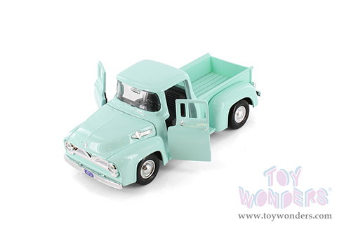 Showcasts® Collectibles - Ford F-100 Pick Up Truck (1955, 1/24 scale diecast model car, Green) 71341GN MAP: $22.99