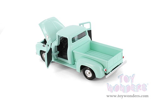 Showcasts® Collectibles - Ford F-100 Pick Up Truck (1955, 1/24 scale diecast model car, Green) 71341GN MAP: $22.99