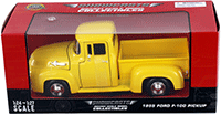 Showcasts® Collectibles - Ford F-100 Pick Up Truck (1955, 1/24 scale diecast model car, Yellow) 71341YL MAP: $19.99