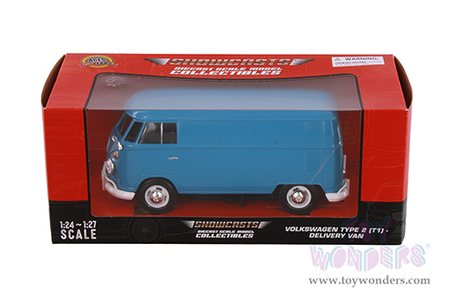 Showcasts® Collectibles - Volkswagen Type 2 (T1) Delivery Van (1/24 scale diecast model car, Blue) 71342BU MAP: $22.99
