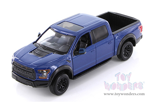 Showcasts® Collectibles - Ford F-150 Raptor Pickup (2017, 1/27 scale die cast model car, Asstd.) 71344D MAP: $19.99