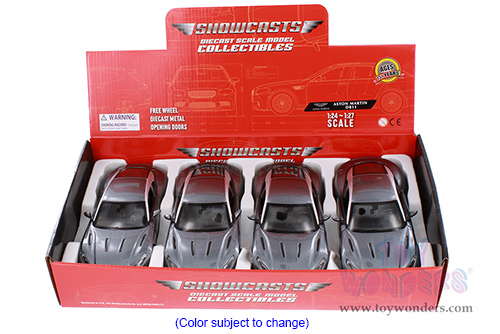 Showcasts® Collectibles - Aston Martin DB11 Hard Top (1/24 scale diecast model car, Dark Gray) 71345D MAP: $19.99