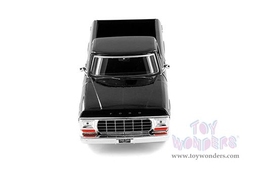 Showcasts® Collectibles - Ford F-150 Custom Pickup (1979, 1/24 scale diecast model car, Black) 71346BK MAP: $22.99