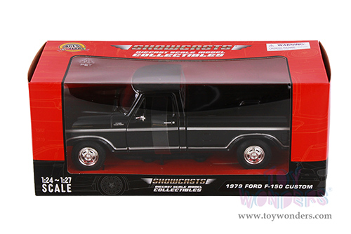 Showcasts® Collectibles - Ford F-150 Custom Pickup (1979, 1/24 scale diecast model car, Black) 71346BK MAP: $22.99