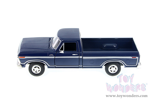 Showcasts® Collectibles - Ford F-150 Custom Pickup (1979, 1/24 scale diecast model car, Blue) 71346BU MAP: $22.99