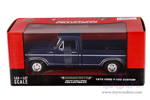 Showcasts® Collectibles - Ford F-150 Custom Pickup (1979, 1/24 scale diecast model car, Blue) 71346BU MAP: $22.99