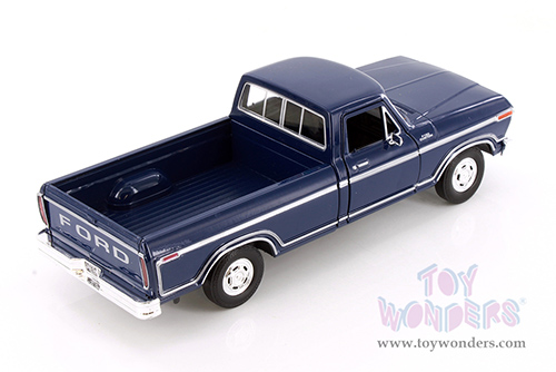 Showcasts® Collectibles - Ford F-150 Custom Pickup (1979, 1/24 scale diecast model car, Dark Blue) 71346D MAP: $19.99