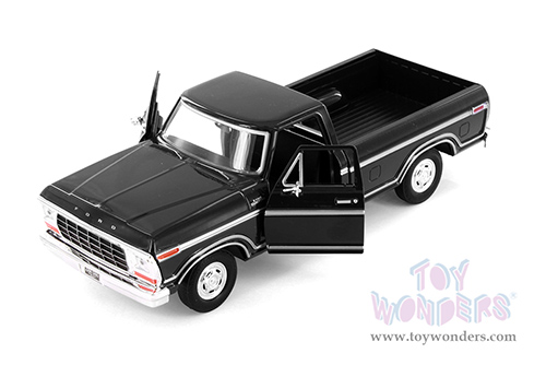 Showcasts® Collectibles - Ford F-150 Custom Pickup (1979, 1/24 scale diecast model car, Dark Blue) 71346D MAP: $19.99