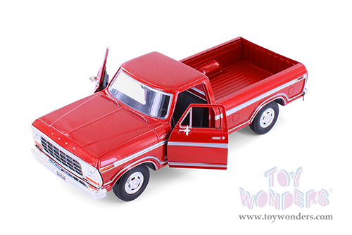 Showcasts® Collectibles - Ford F-150 Custom Pickup (1979, 1/24 scale diecast model car, Red) 71346R MAP: $22.99