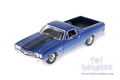 Showcasts® Collectibles - Chevy® El Camino™ SS™ 396 Hardtop (1970, 1/24 scale diecast model car, Blue) 71347BU MAP: $22.99