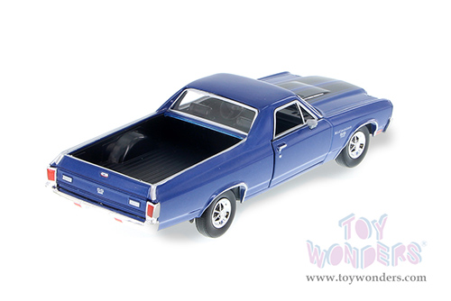 Showcasts® Collectibles - Chevy® El Camino™ SS™ 396 Hardtop (1970, 1/24 scale diecast model car, Blue) 71347BU MAP: $22.99