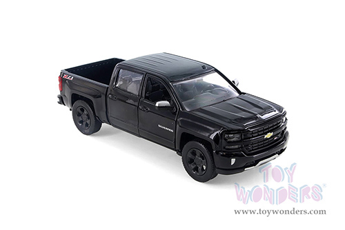 Showcasts® Collectibles - Chevy® Silverado™ 1500 LT Z71 Crew Cab Truck (2017, 1/27 scale diecast model car, Black) 71348BK MAP: $22.99