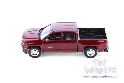 Showcasts® Collectibles - Chevy® Silverado™ 1500 LT Z71 Crew Cab Truck (2017, 1/27 scale diecast model car, Red) 71348R MAP: $22.99