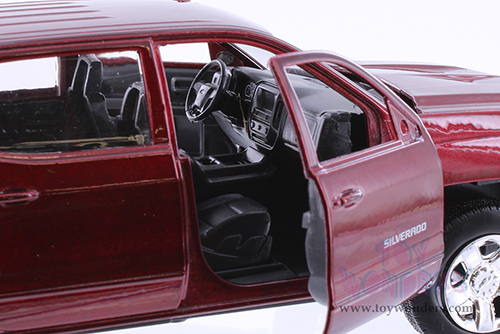 Showcasts® Collectibles - Chevy® Silverado™ 1500 LT Z71 Crew Cab Truck (2017, 1/27 scale diecast model car, Red) 71348R MAP: $22.99