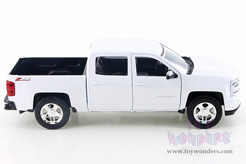 Showcasts® Collectibles - Chevy® Silverado™ 1500 LT Z71 Crew Cab Truck (2017, 1/27 scale diecast model car, White) 71348WT MAP: $22.99