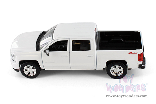 Showcasts® Collectibles - Chevy® Silverado™ 1500 LT Z71 Crew Cab Truck (2017, 1/27 scale diecast model car, White) 71348WTD MAP: $19.99