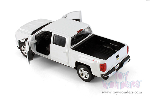 Showcasts® Collectibles - Chevy® Silverado™ 1500 LT Z71 Crew Cab Truck (2017, 1/27 scale diecast model car, White) 71348WTD MAP: $19.99