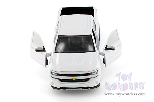 Showcasts® Collectibles - Chevy® Silverado™ 1500 LT Z71 Crew Cab Truck (2017, 1/27 scale diecast model car, White) 71348WTD MAP: $19.99