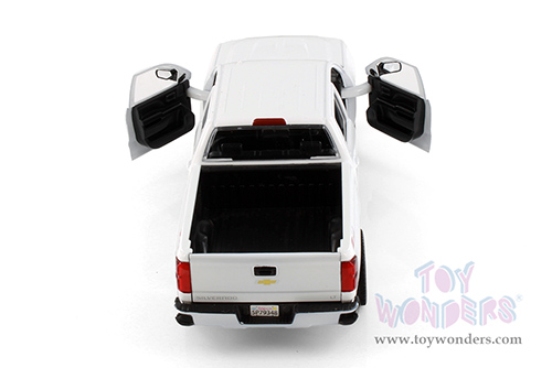 Showcasts® Collectibles - Chevy® Silverado™ 1500 LT Z71 Crew Cab Truck (2017, 1/27 scale diecast model car, White) 71348WTD MAP: $19.99