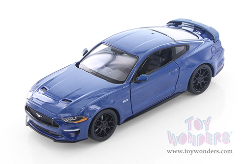Showcasts® Collectibles - Ford Mustang GT Hardtop (2018, 1/24 scale diecast model car, Blue) 71352BU MAP: $19.99