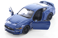 Showcasts® Collectibles - Ford Mustang GT Hardtop (2018, 1/24 scale diecast model car, Orange) 71352ORD MAP: $19.99