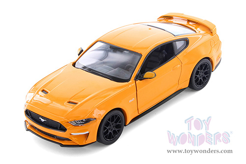 Showcasts® Collectibles - Ford Mustang GT Hardtop (2018, 1/24 scale diecast model car, Orange) 71352ORD MAP: $19.99