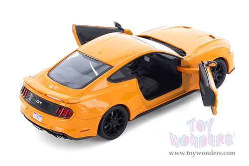 Showcasts® Collectibles - Ford Mustang GT Hardtop (2018, 1/24 scale diecast model car, Orange) 71352ORD MAP: $19.99