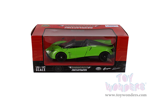 Showcasts® Collectibles - Pagani Huayra Roadster (1/24 scale diecast model car, Green) 71354GN MAP: $22.99