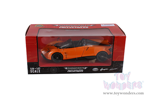 Showcasts® Collectibles - Pagani Huayra Roadster (1/24 scale diecast model car, Orange) 71354OR MAP: $22.99