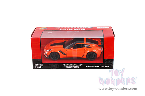 Showcasts® Collectibles - Chevrolet® Corvette® ZR1 Hardtop (2019, 1/24 scale diecast model car, Orange) 71356OR MAP: $22.99