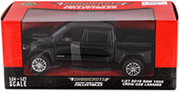 Showcasts® Collectibles - Dodge Ram 1500 Crew Cab Laramie Pickup Truck (2019, 1/27 scale diecast model car, Black) 71357BK MAP: $22.99