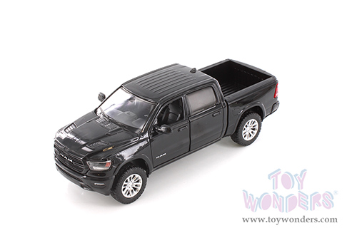 Showcasts® Collectibles - Dodge Ram 1500 Crew Cab Laramie Pickup Truck (2019, 1/27 scale diecast model car, Black) 71357D MAP: $19.99