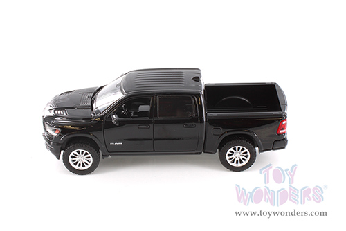 Showcasts® Collectibles - Dodge Ram 1500 Crew Cab Laramie Pickup Truck (2019, 1/27 scale diecast model car, Black) 71357D MAP: $19.99