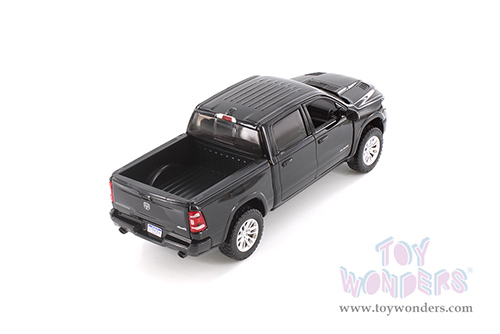 Showcasts® Collectibles - Dodge Ram 1500 Crew Cab Laramie Pickup Truck (2019, 1/27 scale diecast model car, Black) 71357D MAP: $19.99