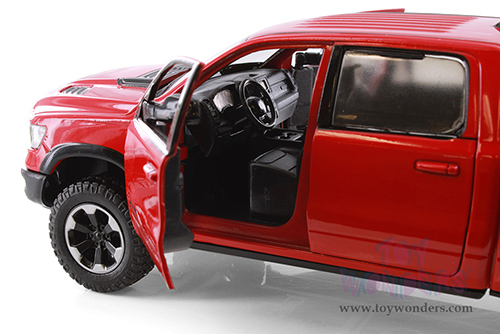 Showcasts® Collectibles - Dodge Ram 1500 Crew Cab Rebel Pickup Truck (2019, 1/24 scale diecast model car, Asstd.) 71358D