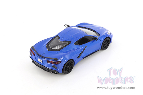 Showcasts® Collectibles - Chevrolet® Corvette® C8 Stingray Hardtop (2020, 1/24 scale diecast model car, Asstd.) 71360D MAP: $19.99