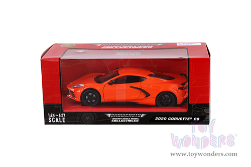 Showcasts® Collectibles - Chevrolet® Corvette® C8 Stingray Hardtop (2020, 1/24 scale diecast model car, Orange) 71360OR MAP: $22.99