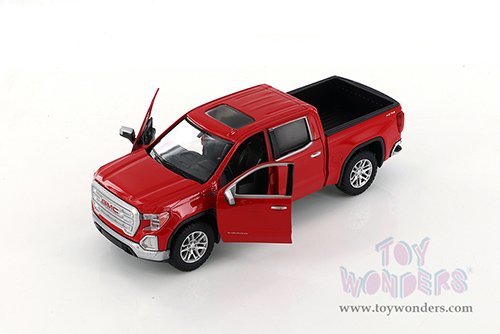 Showcasts® Collectibles - GMC® Sierra 1500 SLT Crew Cab Pickup Truck (2019, 1/27 scale diecast model car, Asstd.) 71361D MAP: $19.99