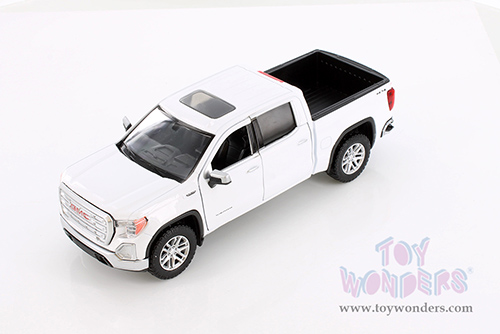 Showcasts® Collectibles - GMC® Sierra 1500 SLT Crew Cab Pickup Truck (2019, 1/27 scale diecast model car, White) 71361WH MAP: $22.99