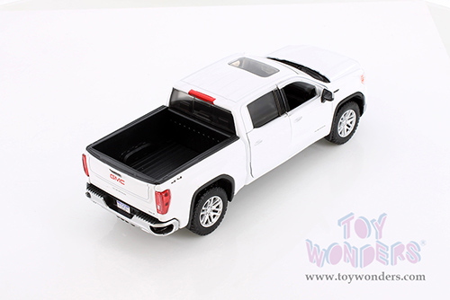 Showcasts® Collectibles - GMC® Sierra 1500 SLT Crew Cab Pickup Truck (2019, 1/27 scale diecast model car, White) 71361WH MAP: $22.99