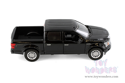 Showcasts® Collectibles - Ford F-150 Lariat Crew Cab Pickup Truck (2019, 1/27 scale diecast model car, Black) 71363BK MAP: $22.99