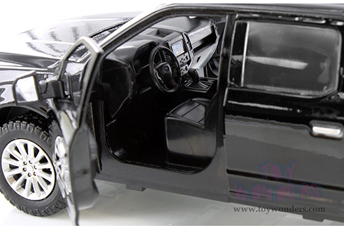 Showcasts® Collectibles - Ford F-150 Lariat Crew Cab Pickup Truck (2019, 1/27 scale diecast model car, Black) 71363BK MAP: $22.99