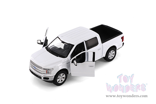 Showcasts® Collectibles - Ford F-150 Lariat Crew Cab Pickup Truck (2019, 1/27 scale diecast model car, Asstd.) 71363D MAP: $19.99