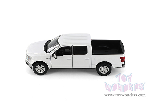 Showcasts® Collectibles - Ford F-150 Lariat Crew Cab Pickup Truck (2019, 1/27 scale diecast model car, White) 71363WH MAP: $22.99