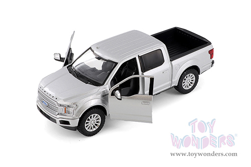 Showcasts® Collectibles - Ford F-150 Limited Crew Cab Pickup Truck (2019, 1/27 scale diecast model car, Silver) 71364SV MAP: $22.99