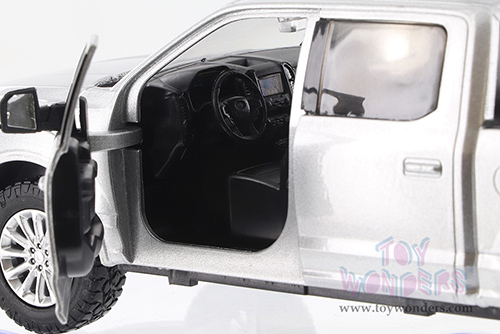 Showcasts® Collectibles - Ford F-150 Limited Crew Cab Pickup Truck (2019, 1/27 scale diecast model car, Silver) 71364SV MAP: $22.99