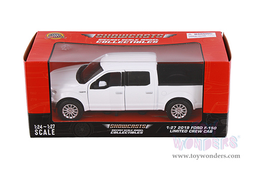 Showcasts® Collectibles - Ford F-150 Limited Crew Cab Pickup Truck (2019, 1/27 scale diecast model car, White) 71364WH MAP: $22.99
